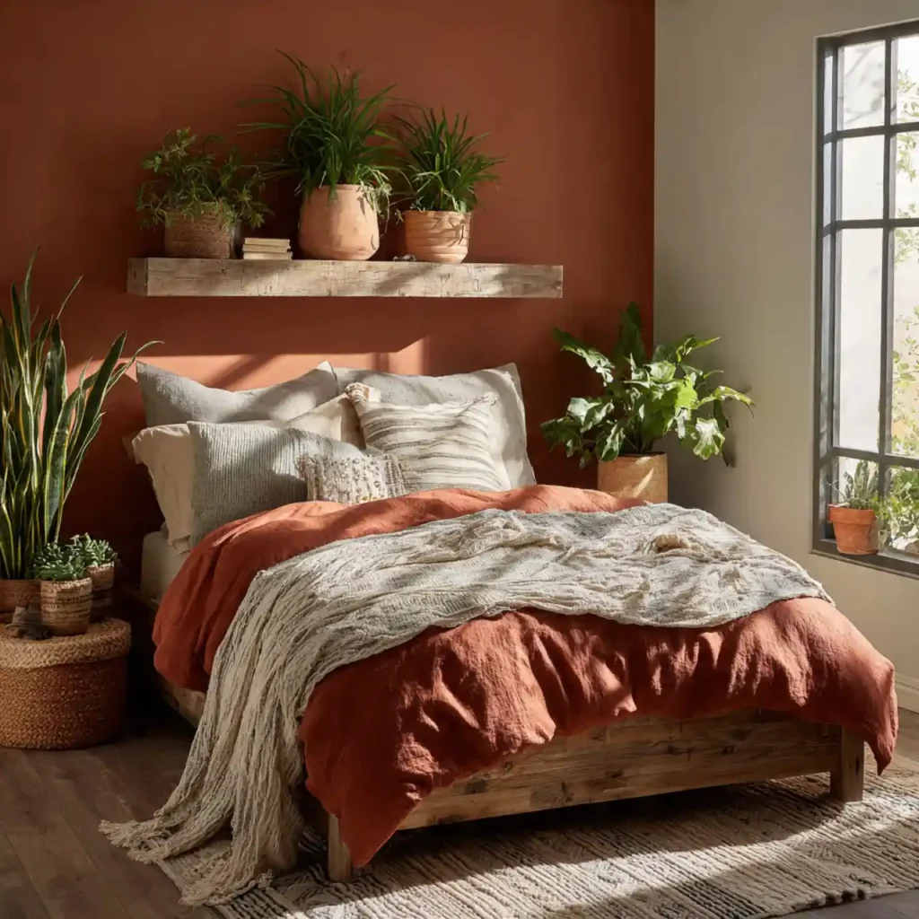 8 Terra-Cotta Luxe Bedroom Idea