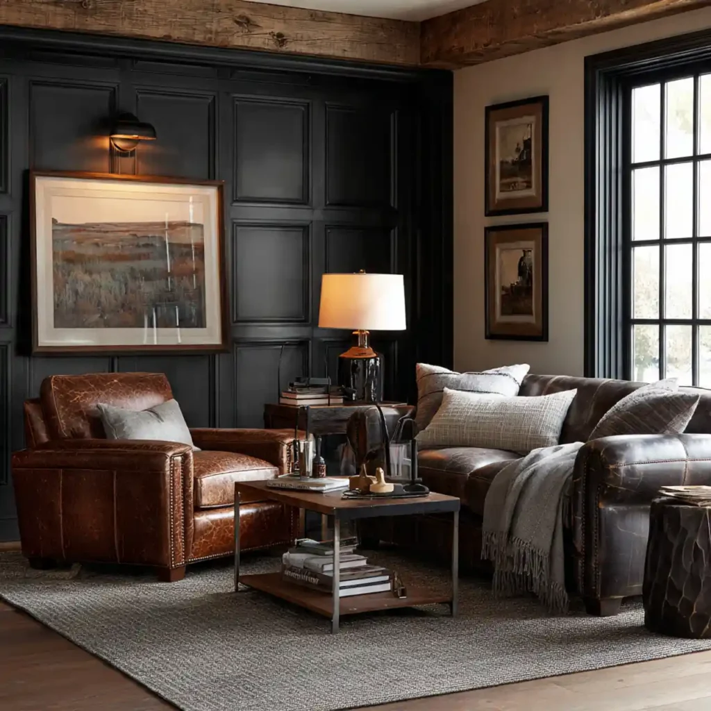 9 American Boys Living Room Idea