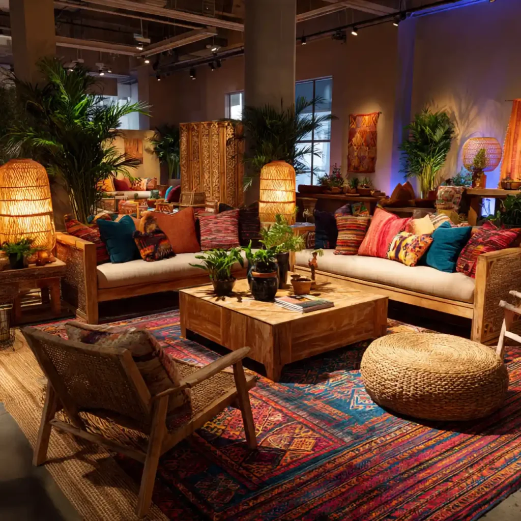 9 Artisanal Boho Living Room Idea