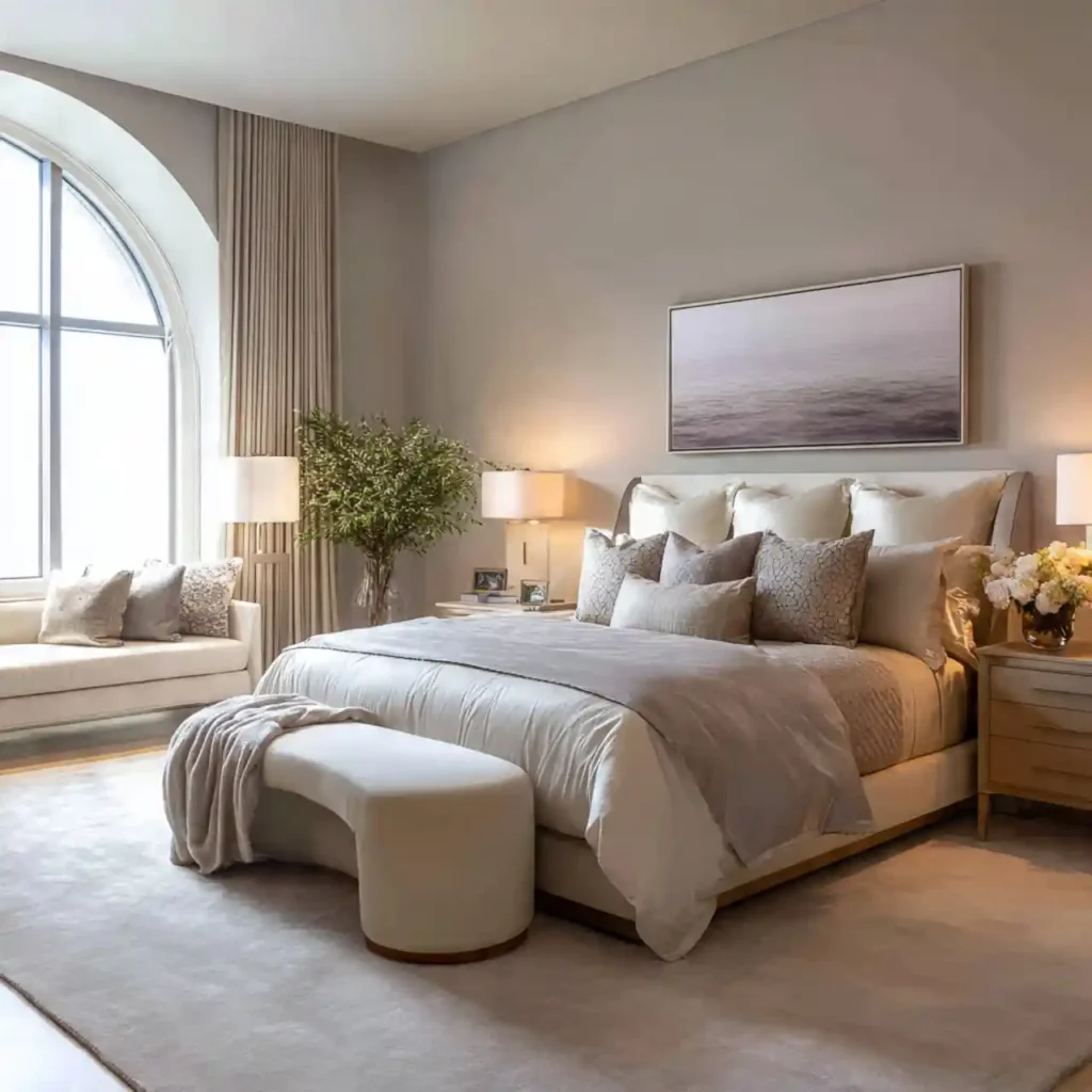 9 Lunar Serenity Bedroom Idea