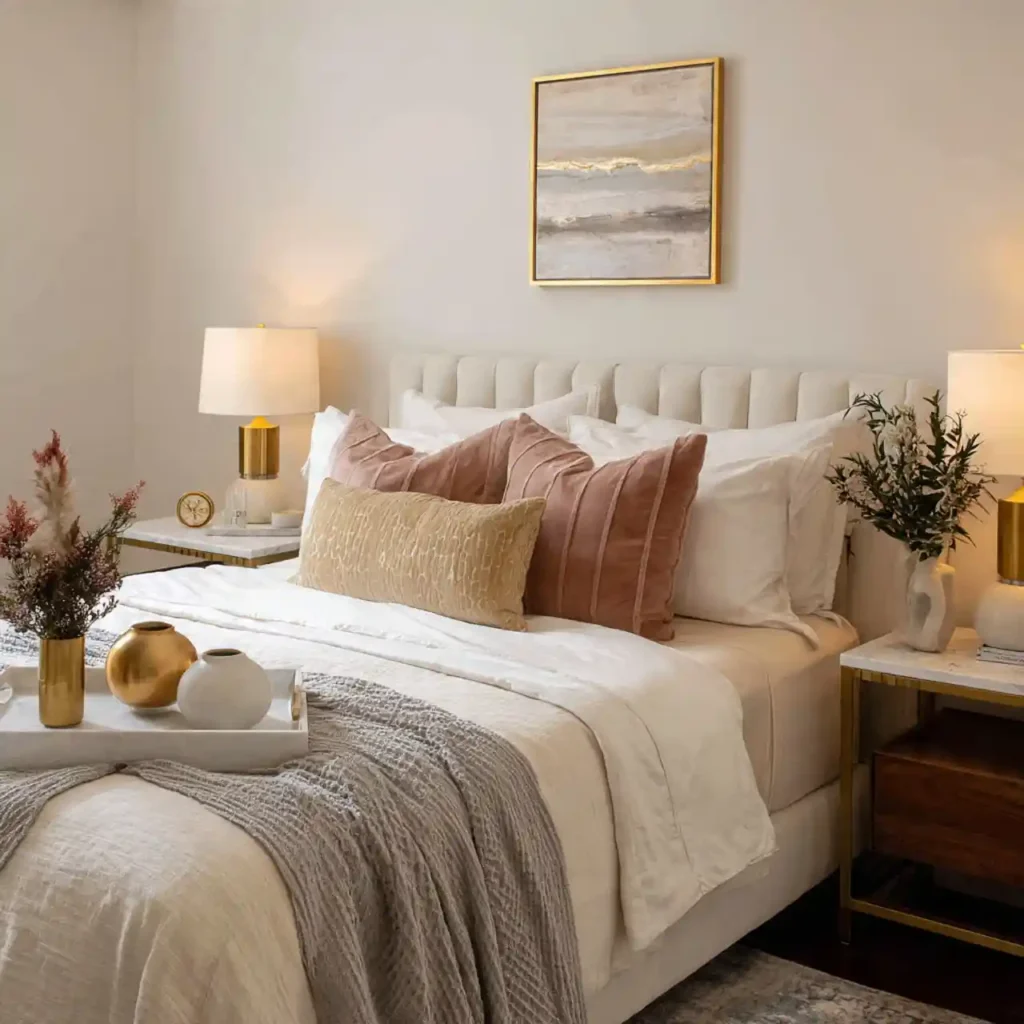 9 Marble Luxe Bedroom Idea