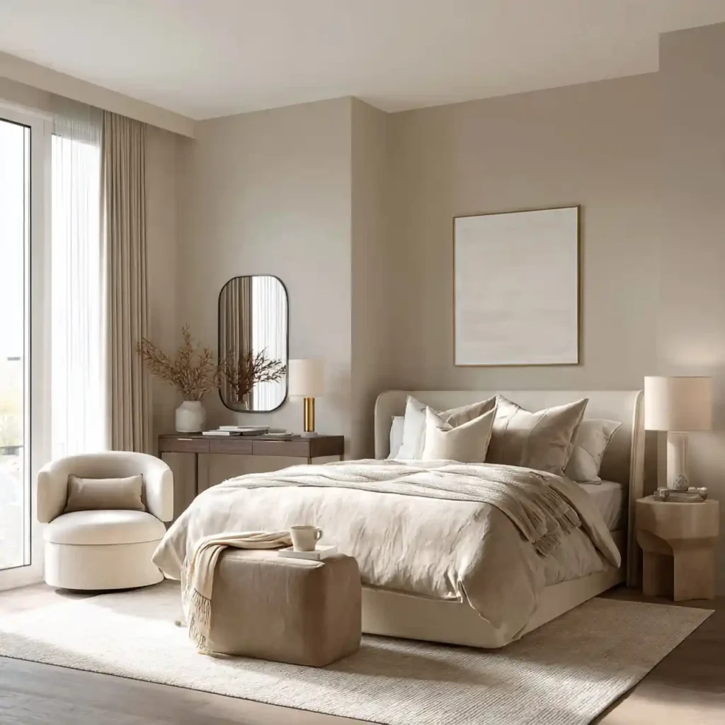 13 Feminine Bedroom Interior Idea