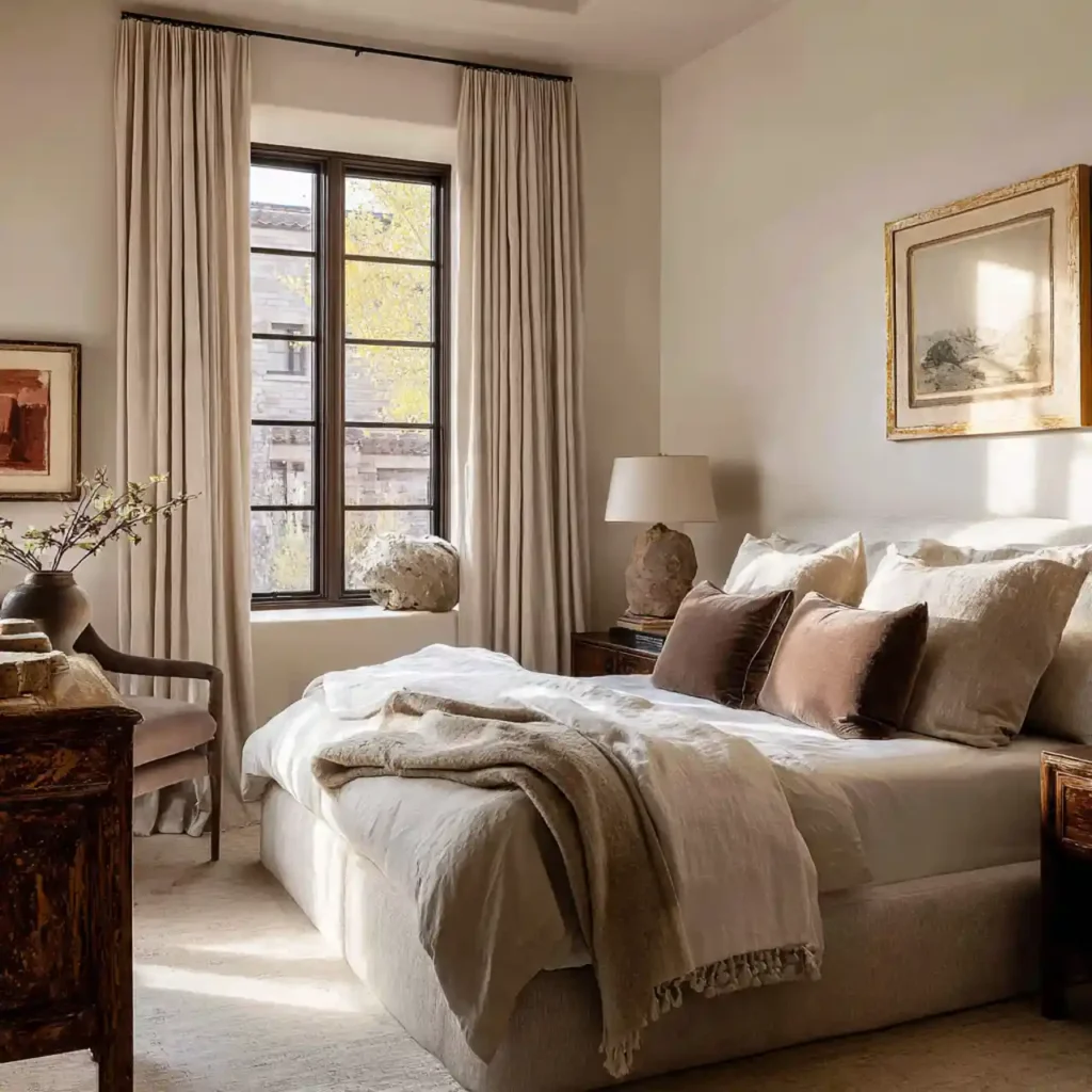 14 Elegant Parisian Bedroom Idea