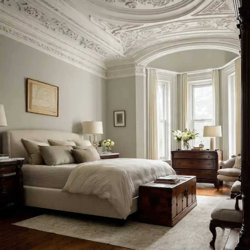 18 Elegant Parisian Bedroom Idea