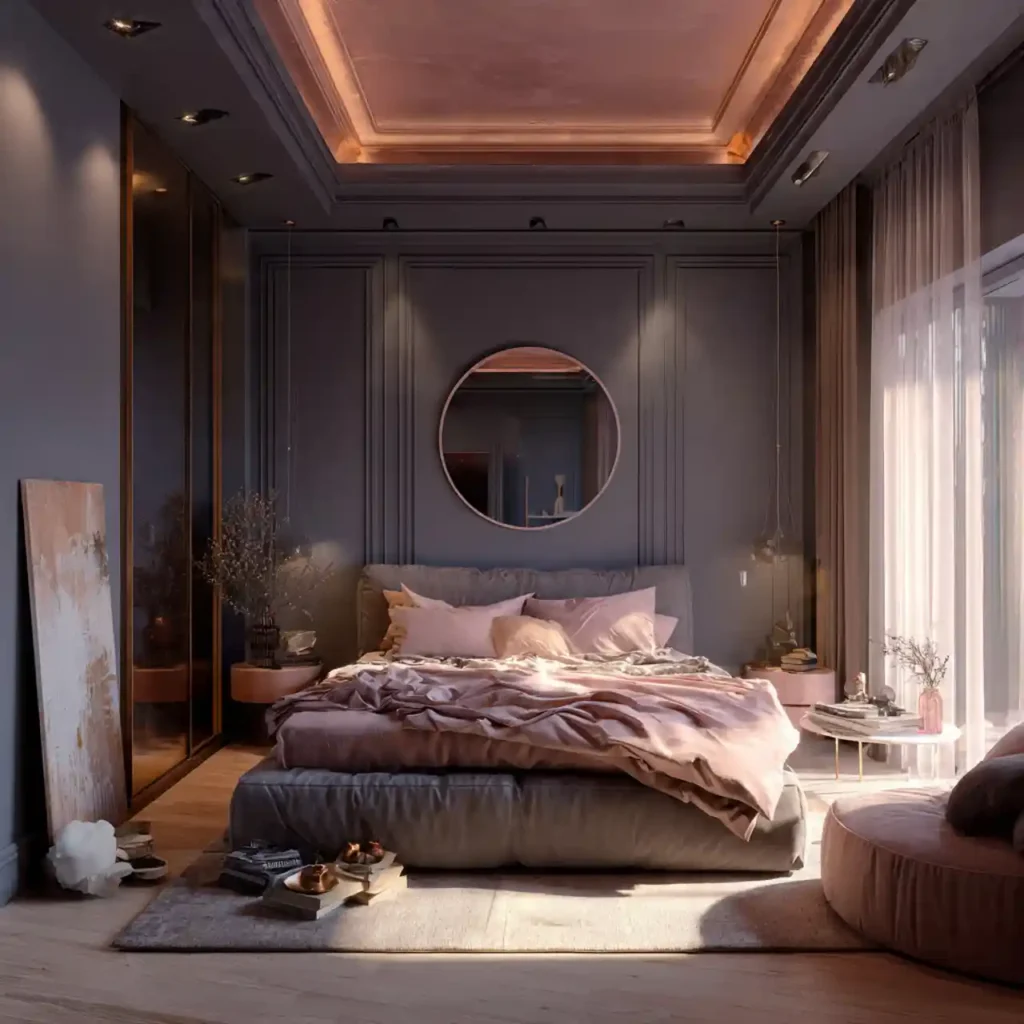 18 Feminine Bedroom Interior Idea