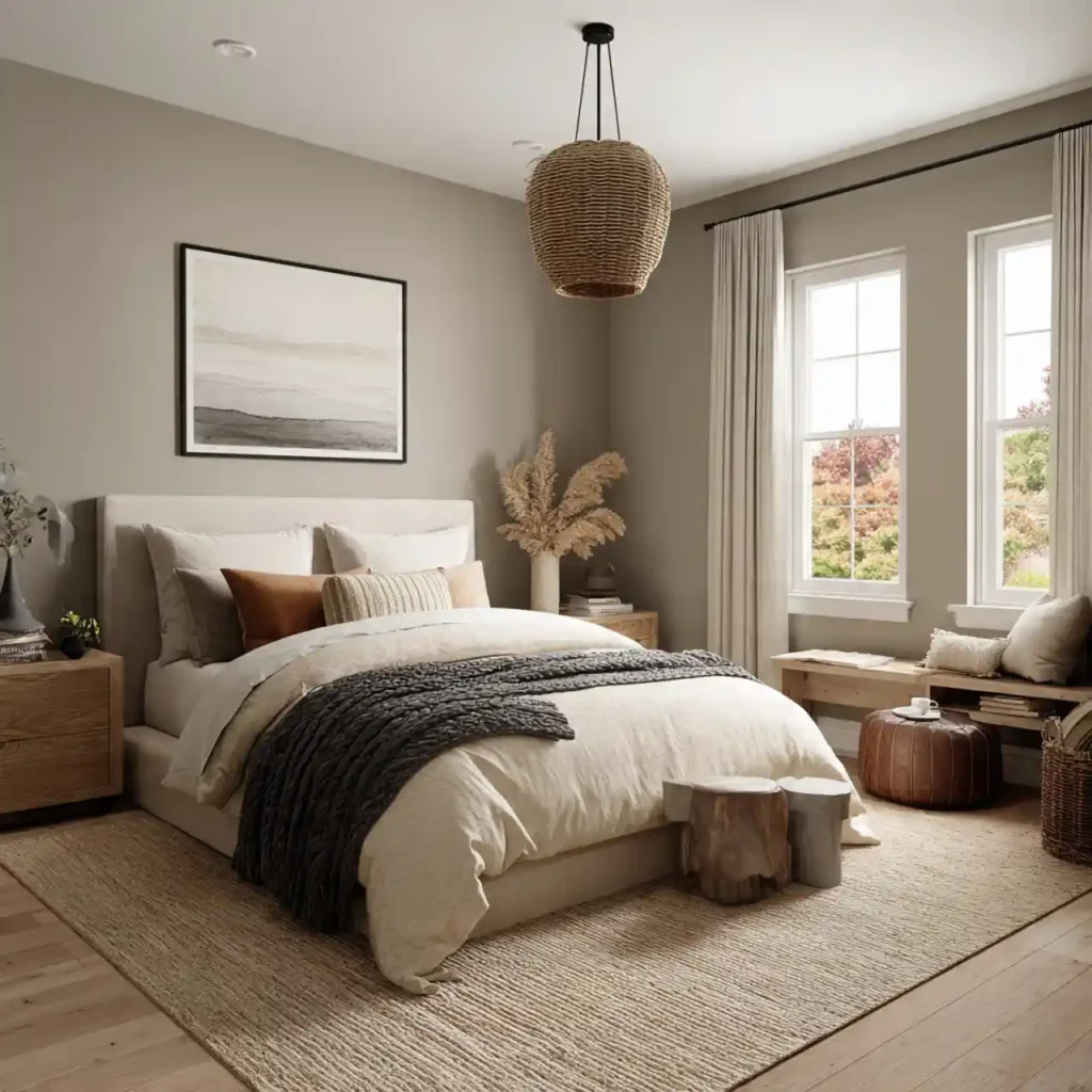 2 Tranquil Bedroom Styling Idea