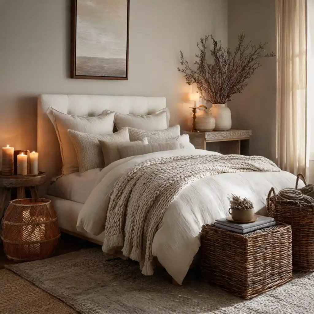 22 Cream & Ivory Bedroom Idea