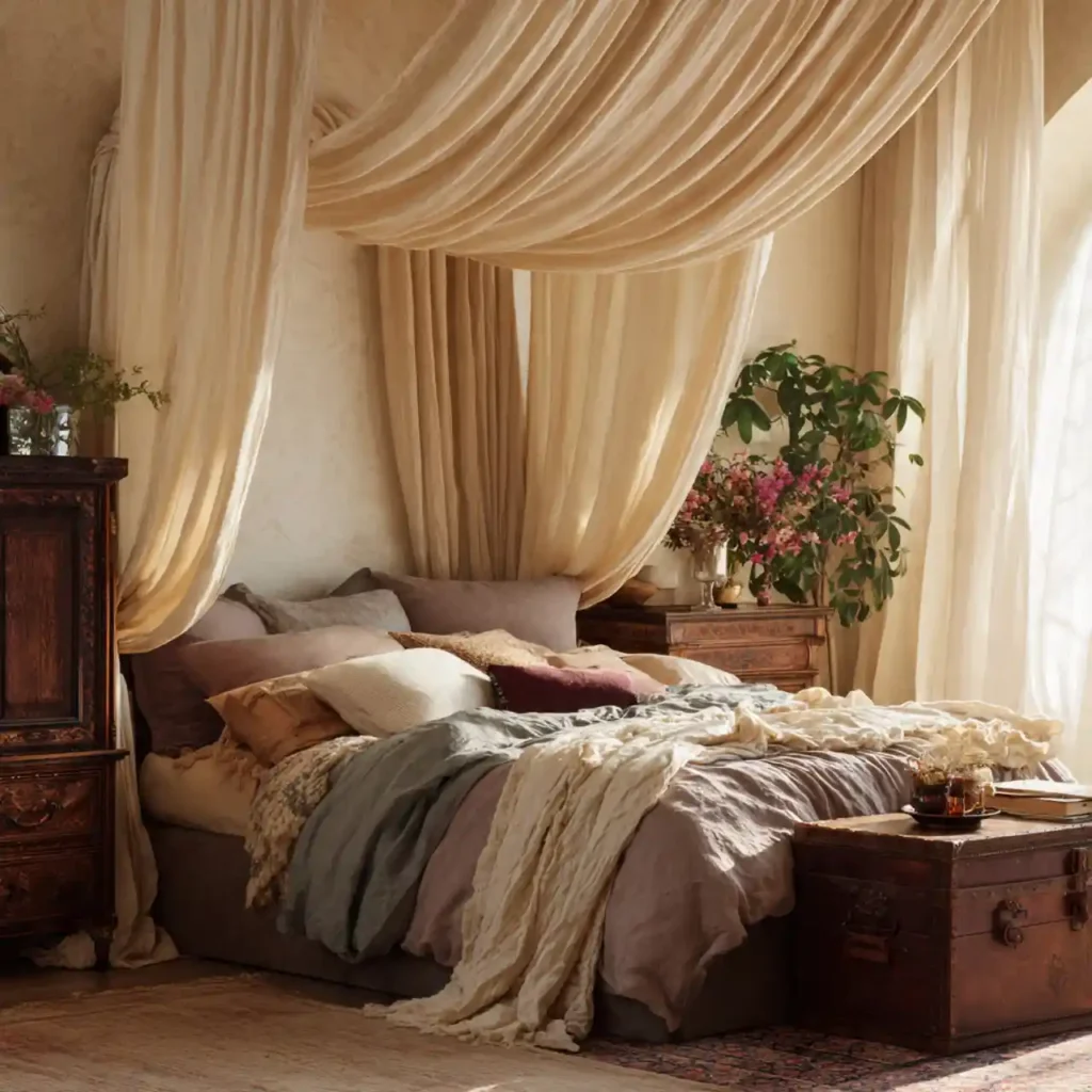 22 Elegant Parisian Bedroom Idea