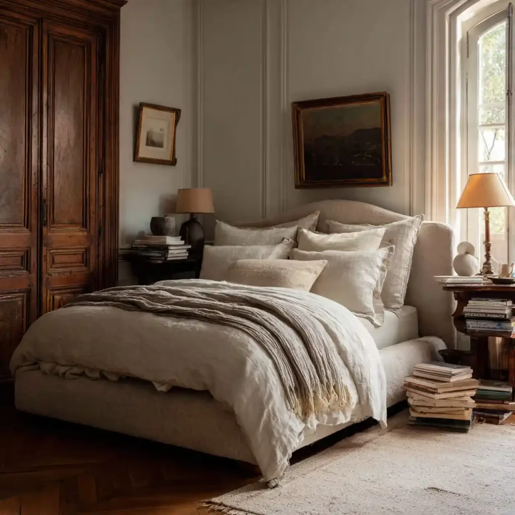 25 Elegant Parisian Bedroom Idea