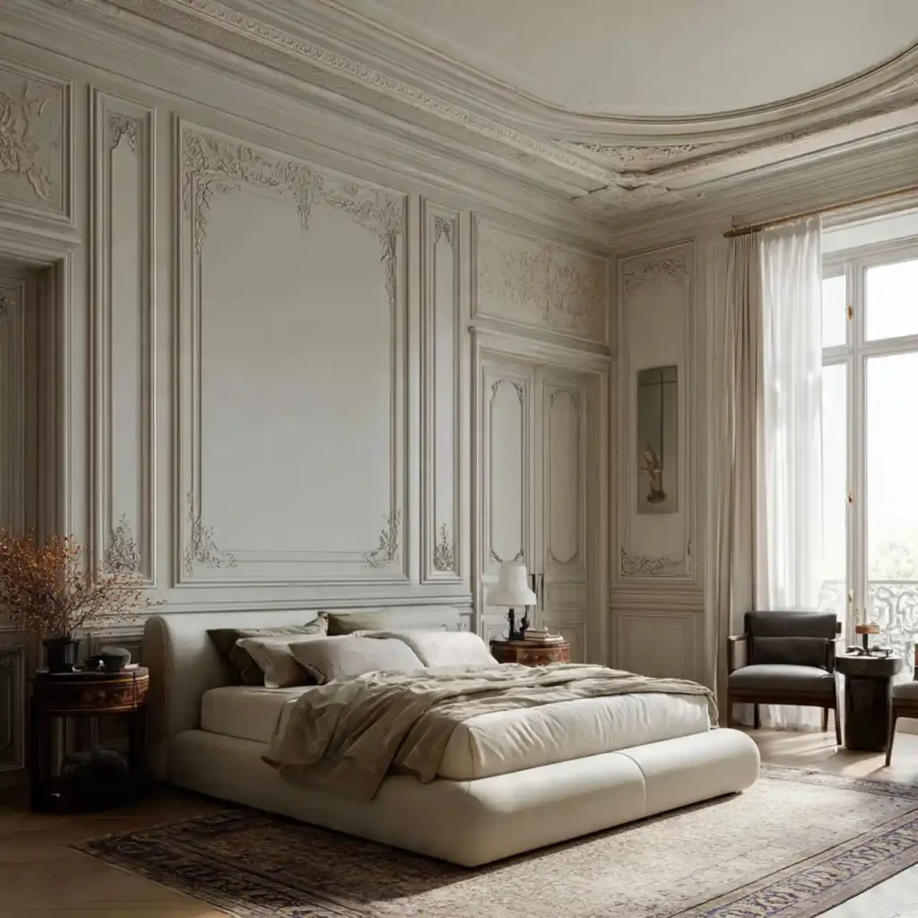3 Elegant Parisian Bedroom Idea