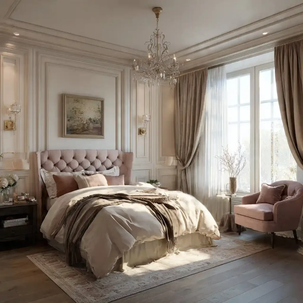 30 Feminine Bedroom Interior Ideas
