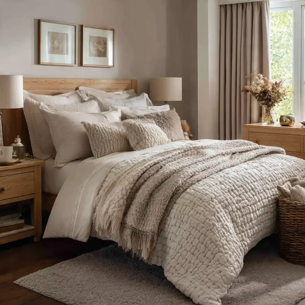 4 Cream & Ivory Bedroom Idea