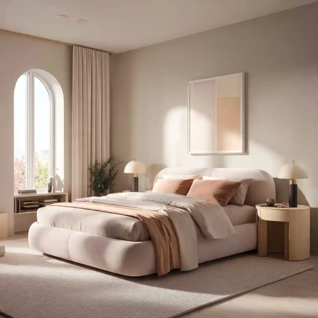 4 Feminine Bedroom Interior Idea