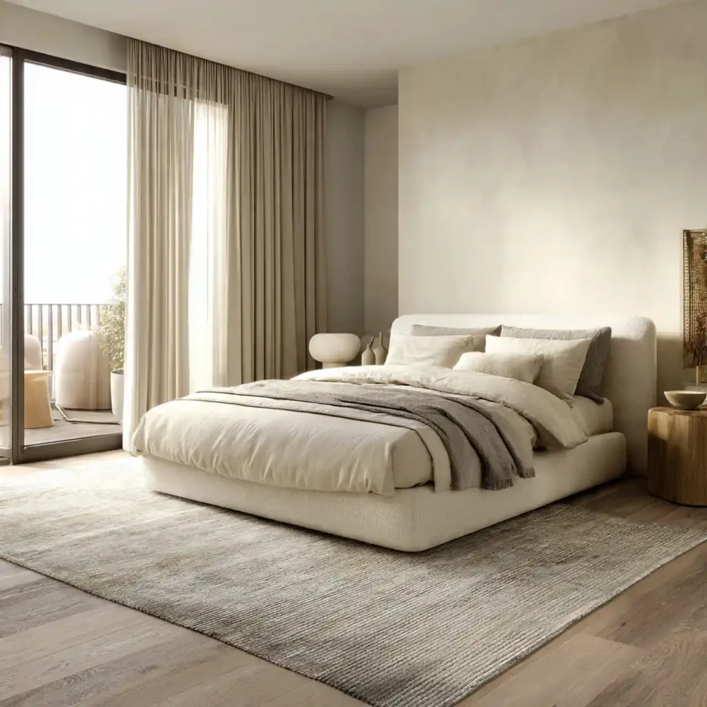 5 Cream & Ivory Bedroom Idea