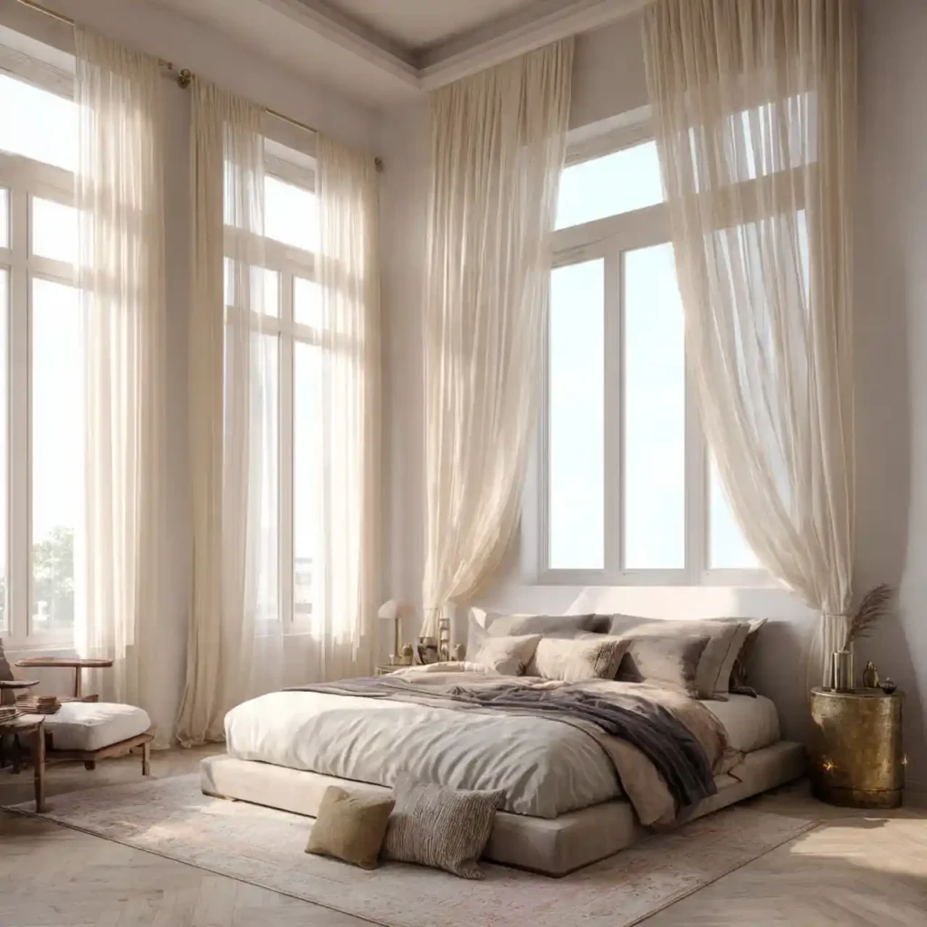 6 Elegant Parisian Bedroom Idea
