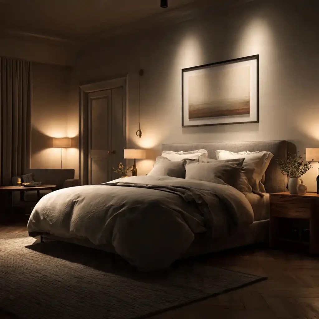 8 Bedroom Interior Composition