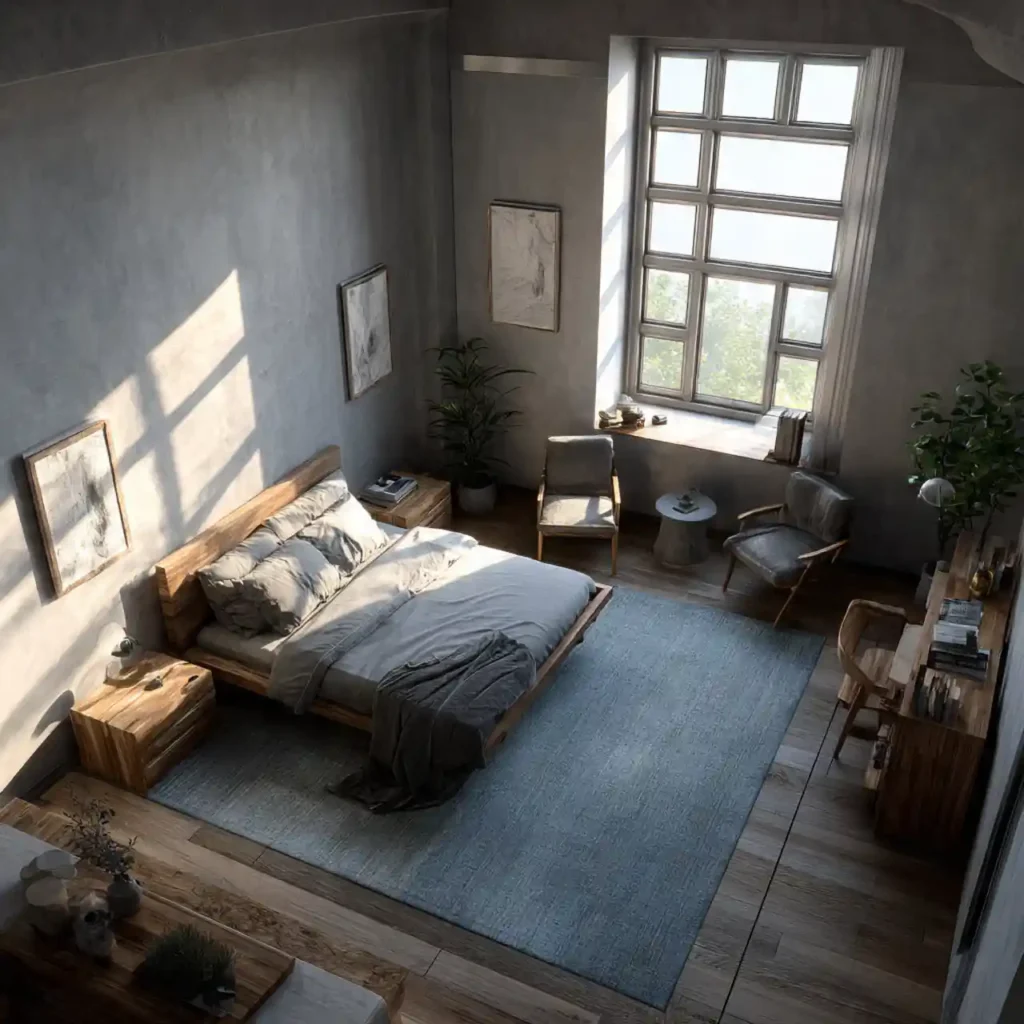 8 Bedroom Layout Concept