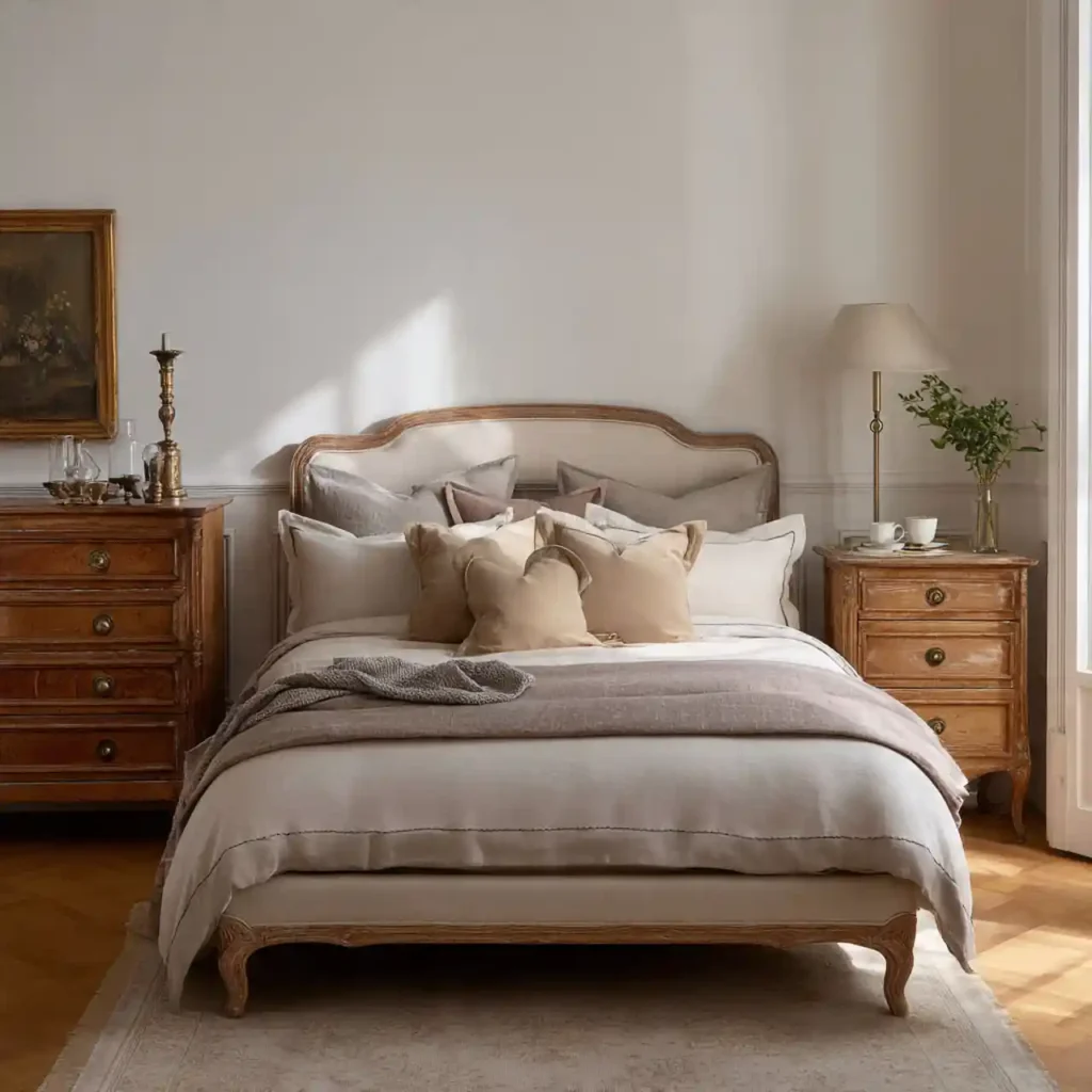 9 Elegant Parisian Bedroom Idea