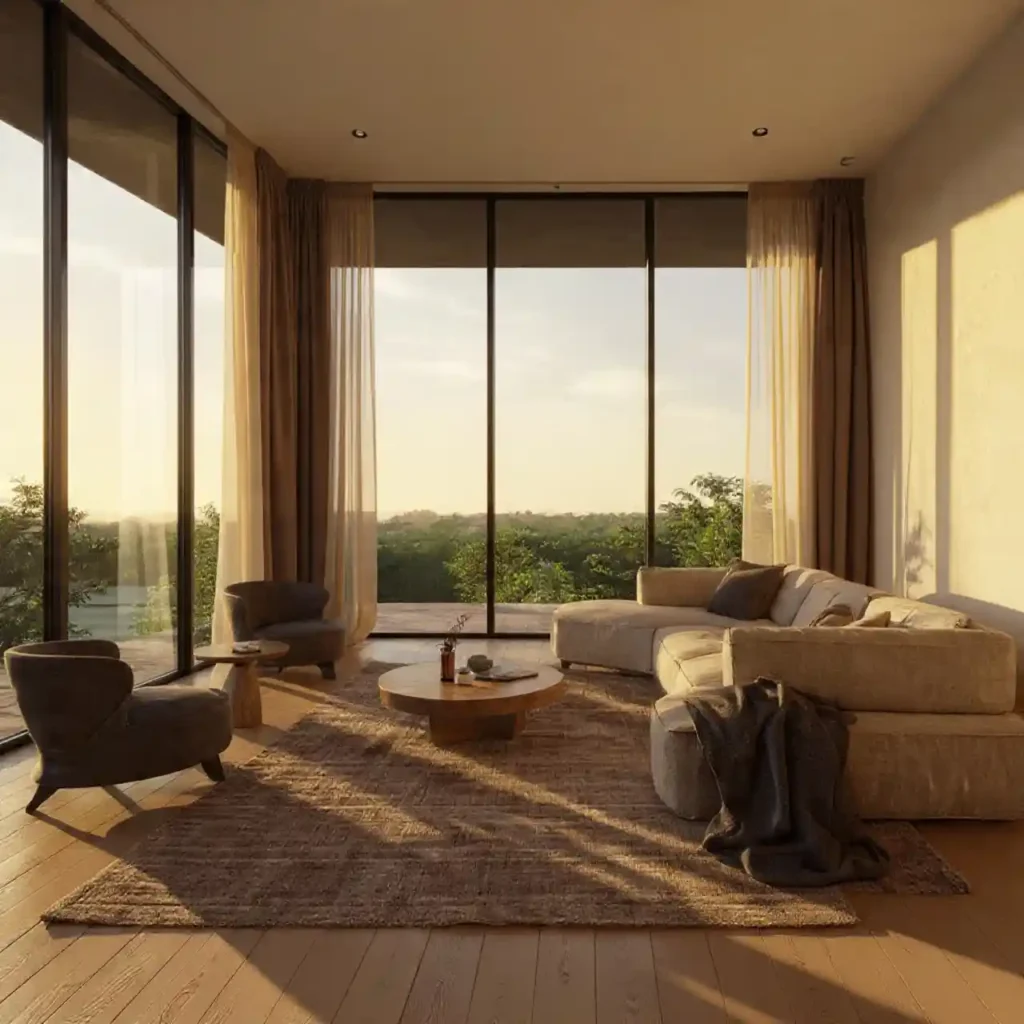 10 Living Room Spaces Inspired by Soft Shadow