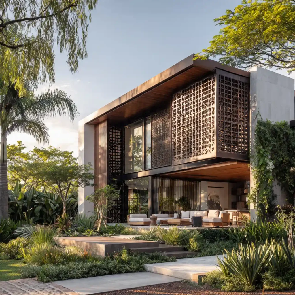 15 Brazilian Contemporary Home Exterior