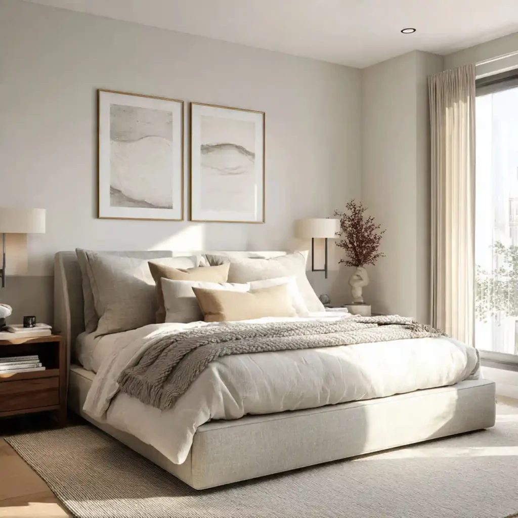 2 Transitional Bedroom idea