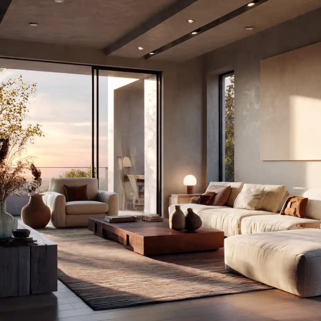 20 Living Room Spaces Inspired by Soft Shadow