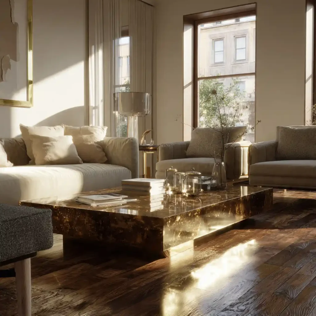 3 Living Room Spaces Inspired by Soft Shadow