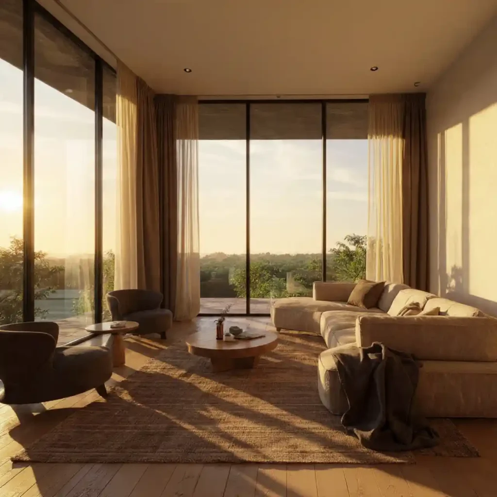 6 Living Room Spaces Inspired by Soft Shadow