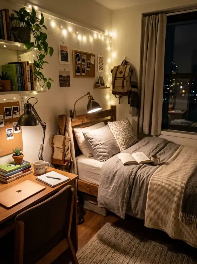 13. Save Space with Clip-On Lighting