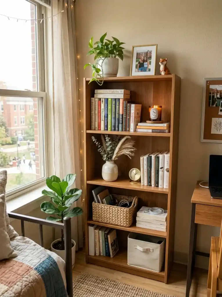 19. Display Books and Décor Like a Stylist