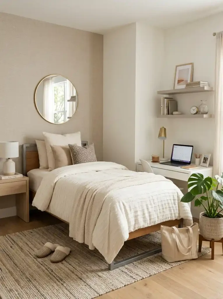 3. Decorate with Peel-and-Stick Wallpaper