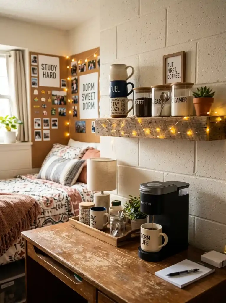 8. Create a Mini Coffee Corner