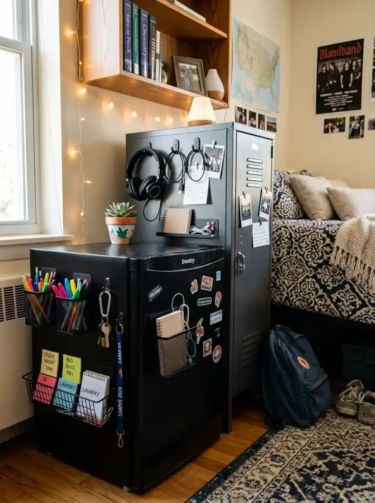 9. Install Magnetic Organizers on Metal Surfaces