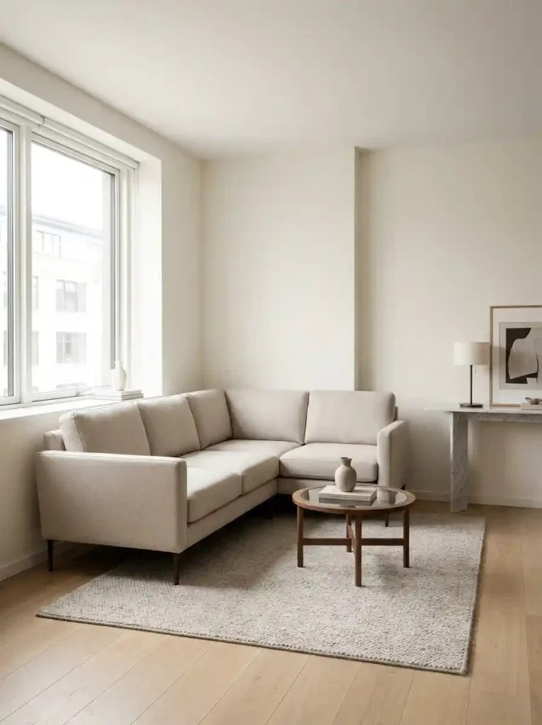 5. Small Corner Sofa for Compact Spaces