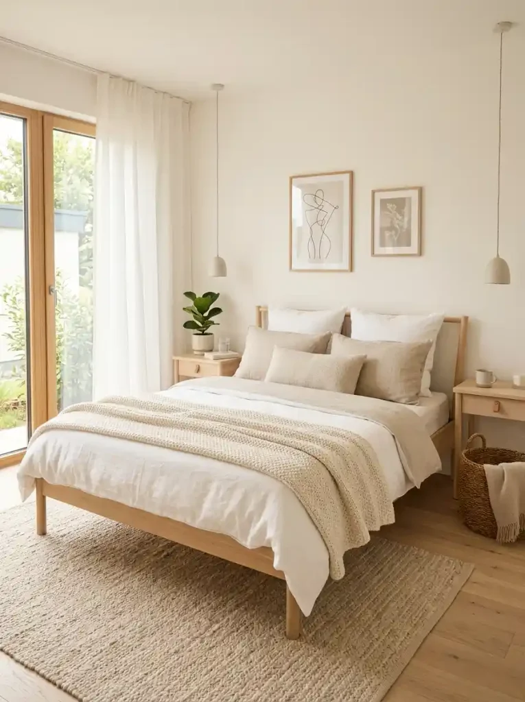 9. Scandinavian- Dreamy Bedroom Ideas