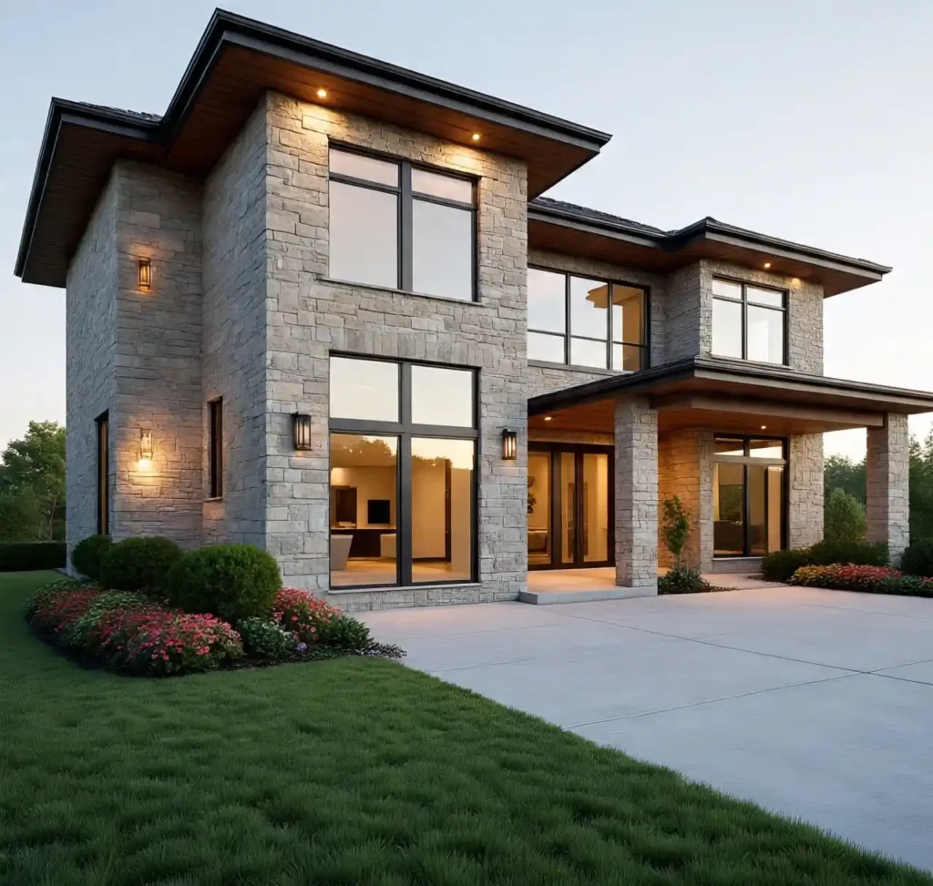 9-Modern House Exterior Design Idea