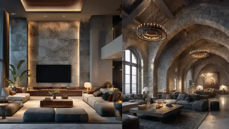 Regal Stonework Interior Ideas for Majestic & Old-World Luxury