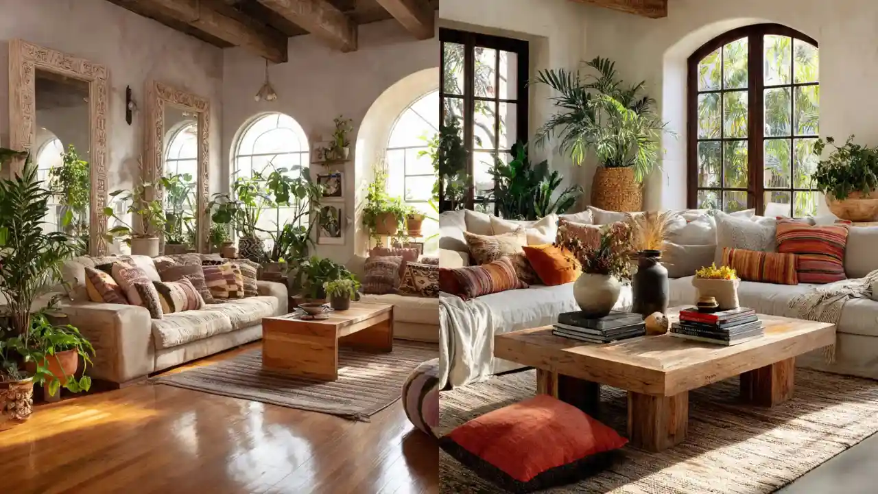 Artisanal Boho Living Room Ideas for Handcrafted Vibrance