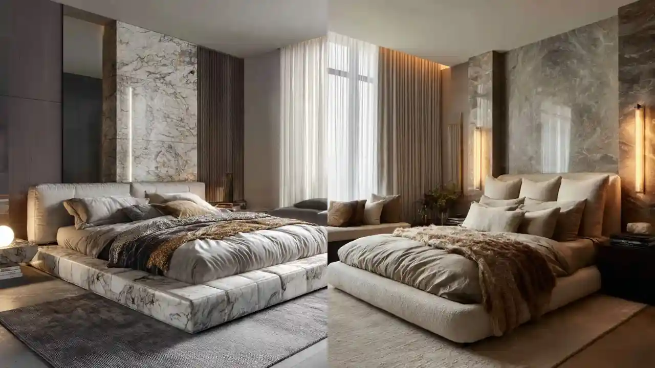 Marble Luxe Bedroom Ideas for Polished Elegance & High-End Glamour