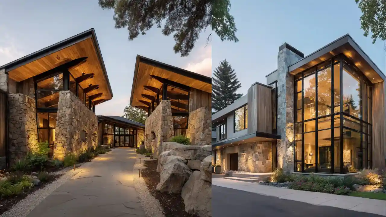 Modern Oakstone Eco Façade Exterior Ideas for a Stylish & Sustainable Home