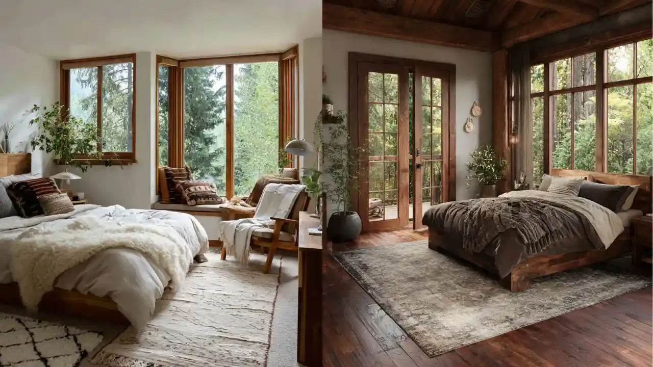 Redwood Retreat Bedroom Ideas for Forest-Rich Warmth & Rustic Calm