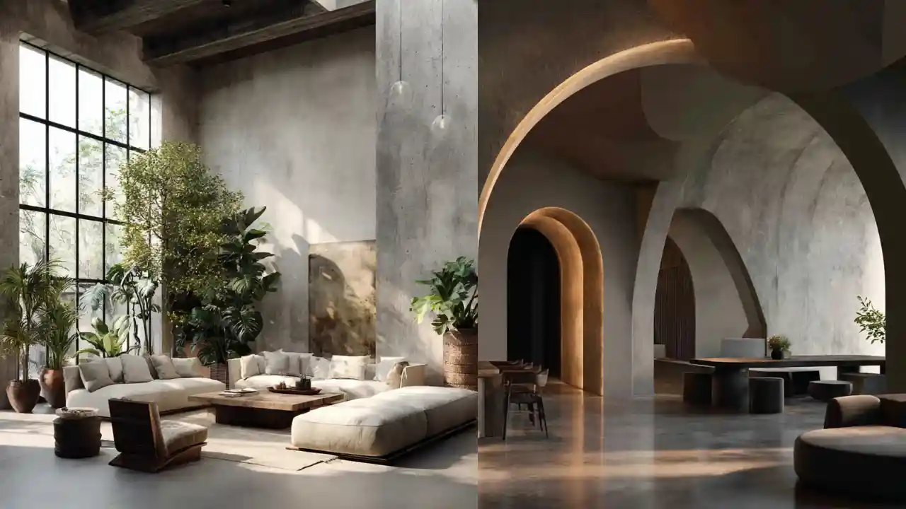 Soft Brutalism Interiors -Bold Yet Livable Design Ideas for Modern Homes