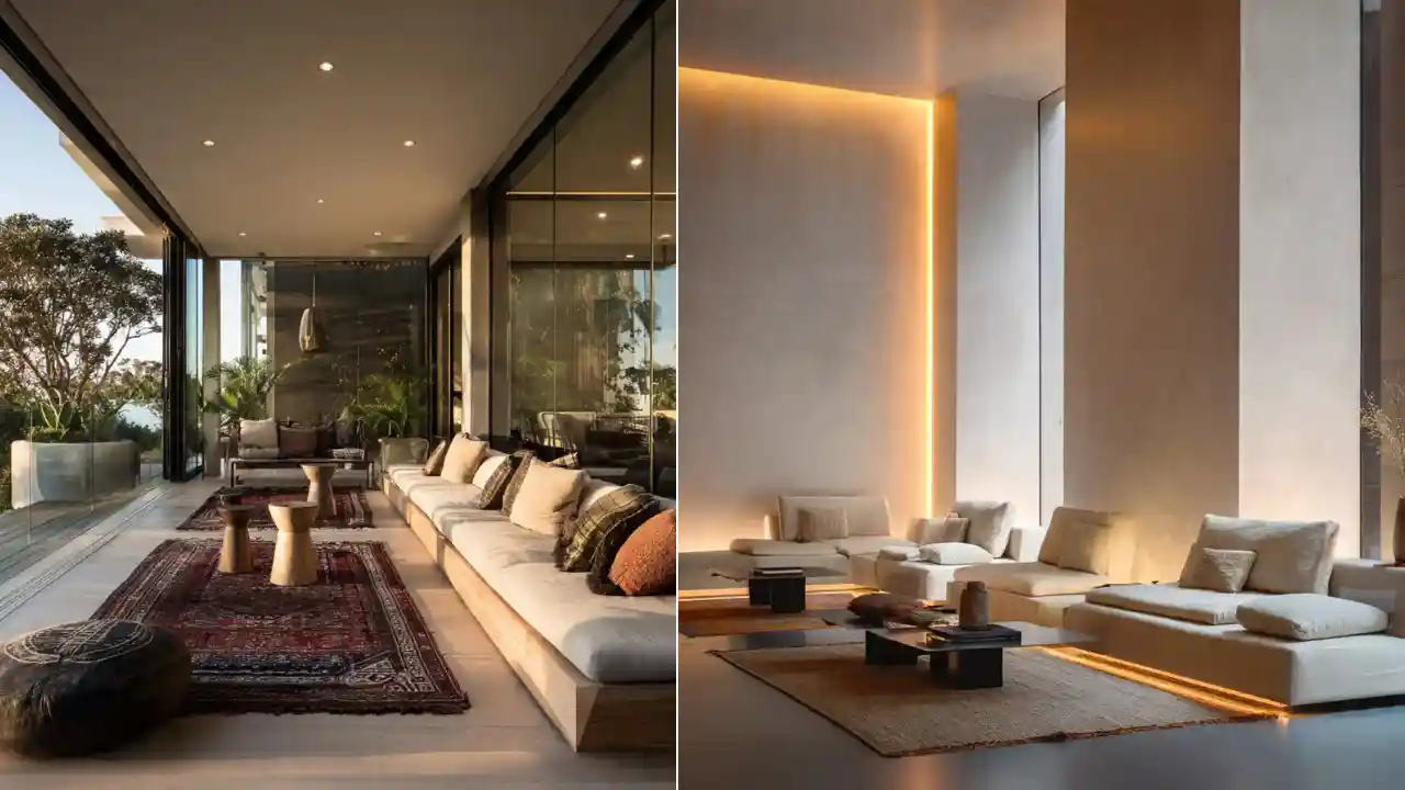 Living Room Interior Design Ideas 25 Shadow & Glow Styles