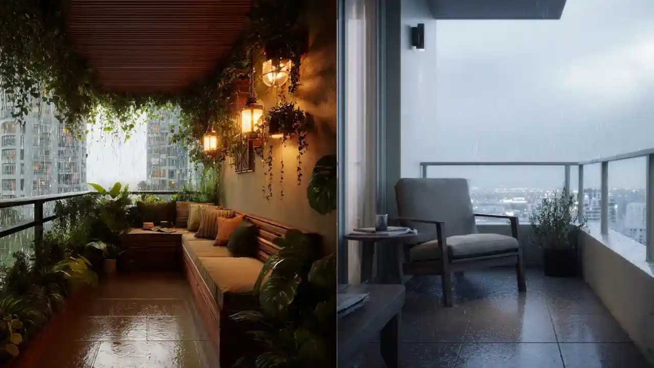 20 Rainy Day Balcony Ideas for a Magical Cozy Escape