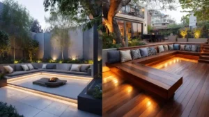 20 Sunken Lounge Backyard Ideas for Private Retreats