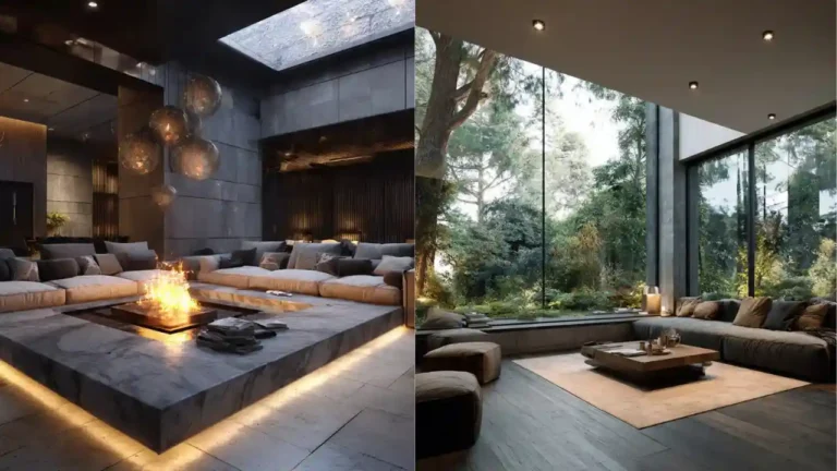 20 Sunken Seating Living Room Ideas for Luxury Style