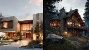 20 Timeless Stone and Wood House Design Ideas