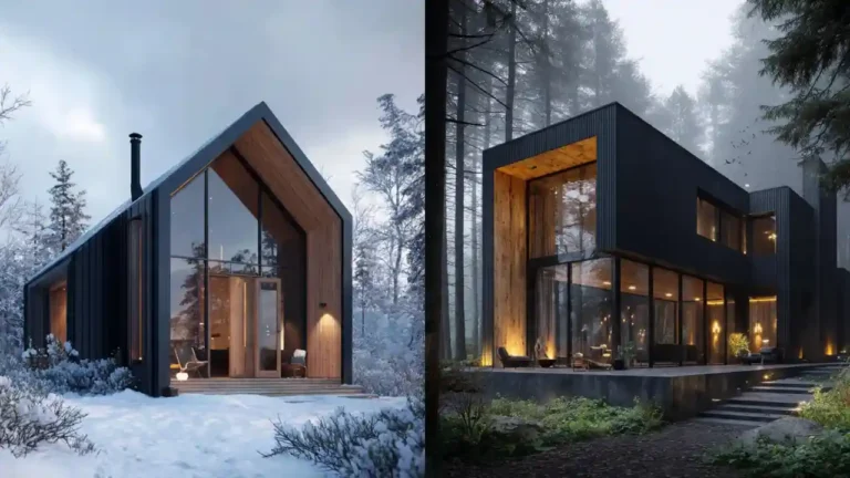 25 Black and Wood House Exterior Ideas That Stand Out