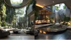 20 Indoor Courtyard Living Rooms with Luxury Resort Feel