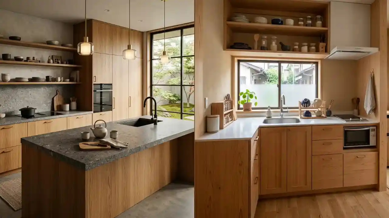 25 Modern Japanese Kitchen Ideas with a Clean Luxury Feel